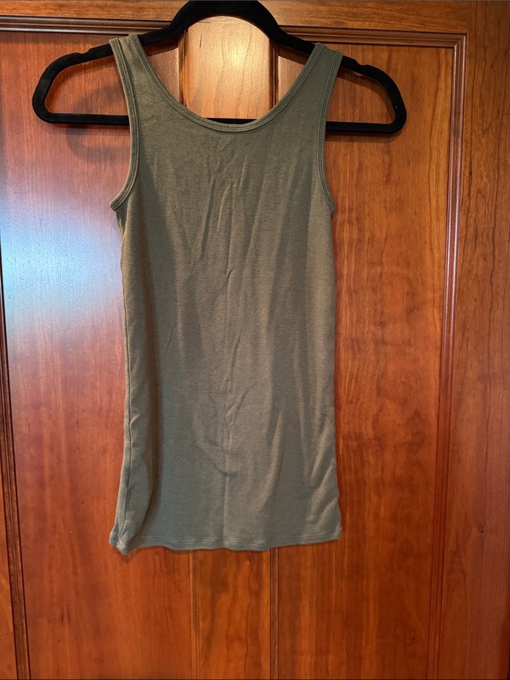 a new day Olive Green Tank Top - Picture 3 of 3